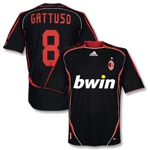 Adidas 06-07 AC Milan 3rd Shirt   Gattuso 8