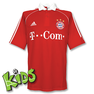 Adidas 06-07 Bayern Munich Home Shirt Boys