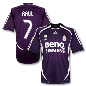 06-07 Real Madrid 3rd Shirt + Raul 7