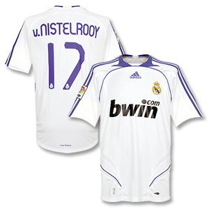 Adidas 07-08 Real Madrid Home Shirt   V. Nistelrooy No. 17