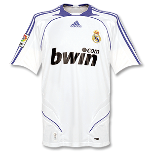 Adidas 07-08 Real Madrid Home Shirt - Boys