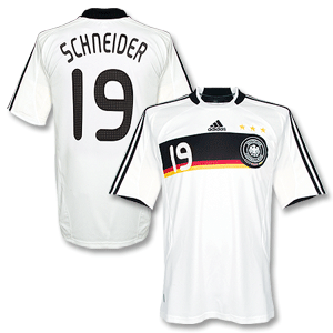 Adidas 07-09 Germany Home Shirt   Schneider No.19