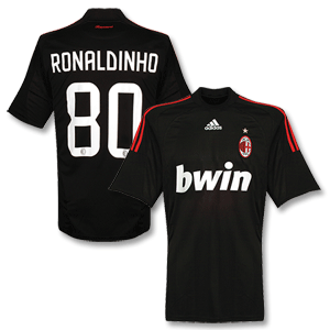 08-09 AC Milan 3rd Shirt   Ronaldinho 80