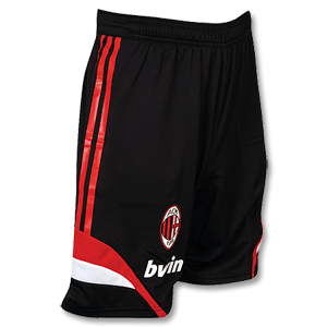 Adidas 08-09 AC Milan Training Shorts - Black *Import