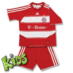 Adidas 08-09 Bayern Munich Home 4 Star Mini Kit
