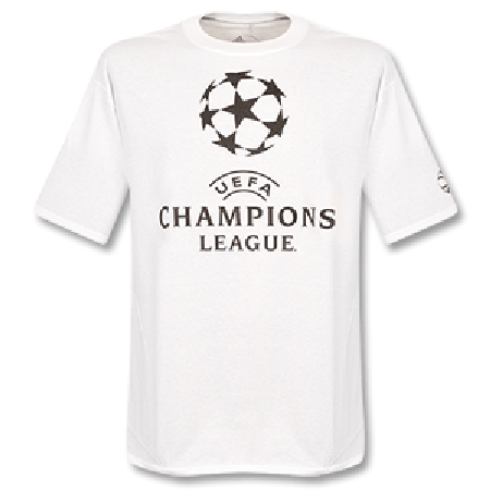 Adidas 08-09 Champions League Tee - White
