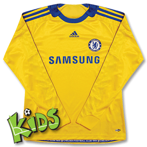 Adidas 08-09 Chelsea 3rd L/S Shirt - Boys