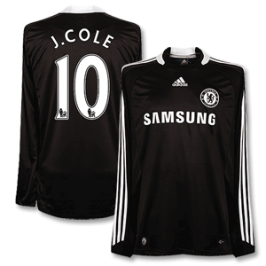 08-09 Chelsea Away L/S Shirt   J.Cole 10