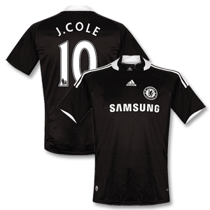 08-09 Chelsea Away Shirt + J.Cole 10