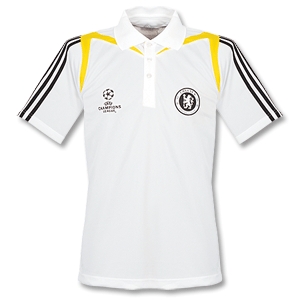 Adidas 08-09 Chelsea Champions League Polo - White