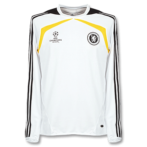Adidas 08-09 Chelsea Champions League Sweat Top - White