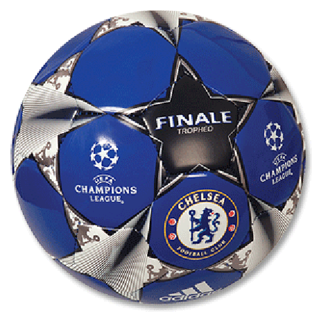 08-09 Chelsea Finale Glider Ball - blue