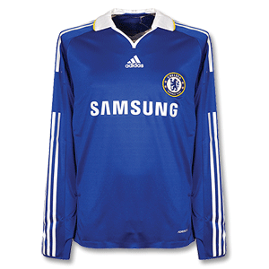 Adidas 08-09 Chelsea Home L/S Shirt - Players
