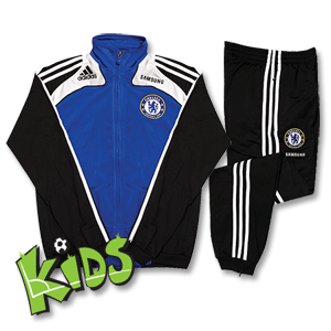 Adidas 08-09 Chelsea Pres Suit - Boys - Royal/Black