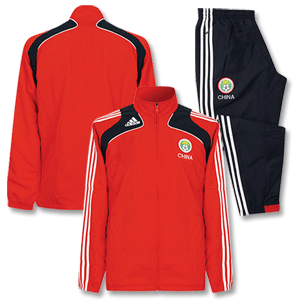 Adidas 08-09 China Presentation Track Suit - Red