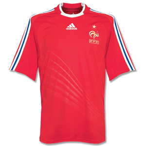 08-09 France Away Shirt - Boys