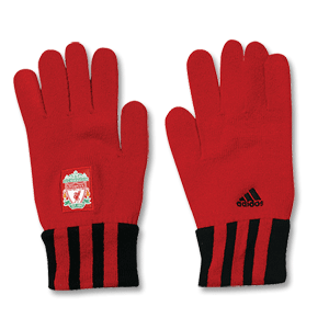 Adidas 08-09 Liverpool Gloves - red/black