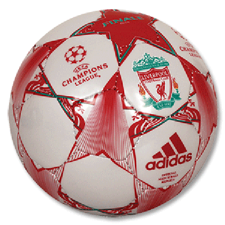 Adidas 08-09 Liverpool Skills Ball White/Red