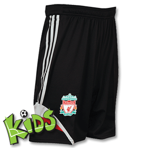 Adidas 08-09 Liverpool Training Shorts - Black - Boys