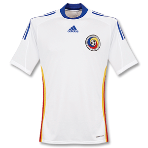 08-09 Romania Away Players Shirt