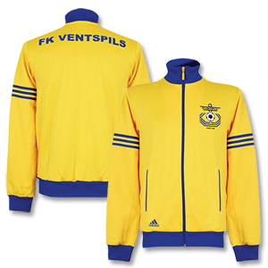 Adidas 08-09 Ventspils L/S Track Top - Yellow