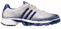 adidas 08 Powerband Sport Golf Shoe Silver/Indigo