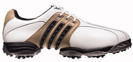 adidas 08 Tour 360 II Golf Shoe Running White/Khaki/Black