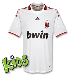 Adidas 09-10 AC Milan Away Shirt - Boys