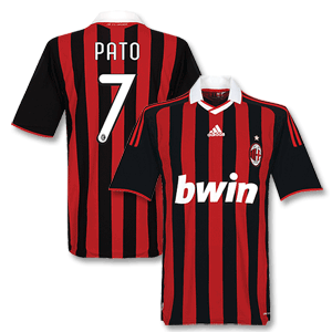 Adidas 09-10 AC Milan Home Shirt   Pato 7