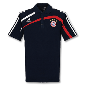 Adidas 09-10 Bayern Munich Polo Shirt - Navy