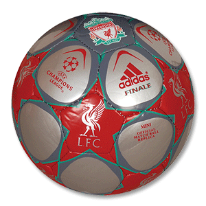Adidas 09-10 Liverpool Skills Ball - red/silver