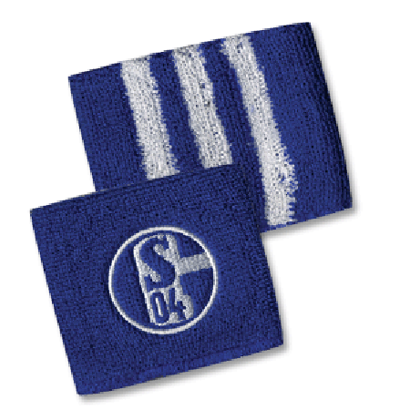 Adidas 09-10 Schalke 04 Wristband - blue