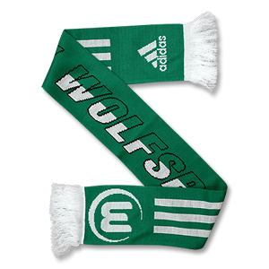Adidas 09-10 VfL Wolfsburg Scarf - green/white