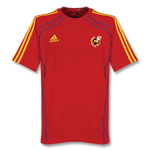 Adidas 10-11 Spain T-Shirt - Red