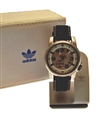 Adidas 100m Gents Leather Sports Watch