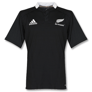Adidas 11-12 All Blacks Home Rugby Shirt