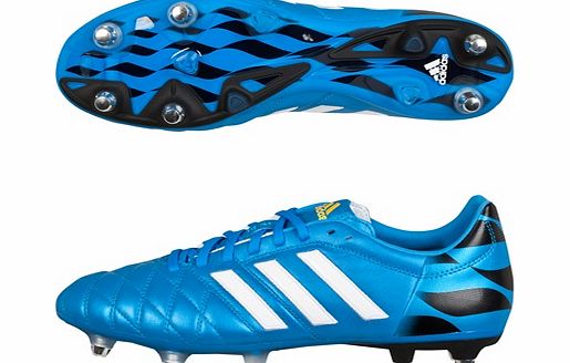 Adidas 11Pro Soft Ground Football Boots Sky Blue