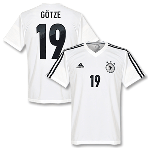 Adidas 12-13 Germany Home Replica T-Shirt   Gotze 19