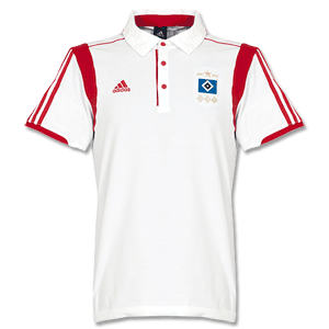 Adidas 12-13 Hamburg SV Cotton Polo - White