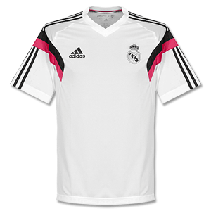 Adidas 14-15 Real Madrid Training Shirt - White