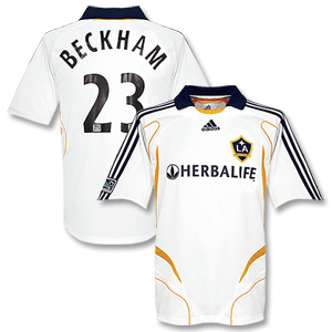 2007 LA Galaxy Home shirt + Beckham No.23