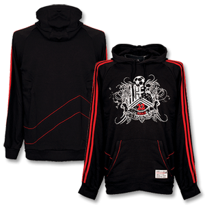 Adidas 2008 Kaka Hooded Top - Black