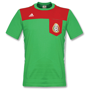 Adidas 2008 Mexico Tee - Green/Red