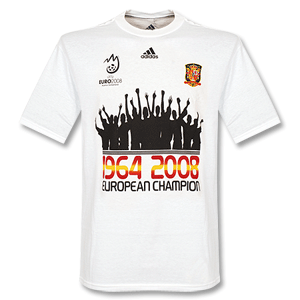 Adidas 2008 Spain Winners Tee