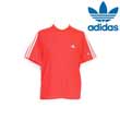 Adidas 3 Stripe A Classic Tee - VIRT RED/WHT