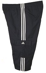 Adidas 3S 3/4 Cargo Pant Dark Navy Size 30 inch waist