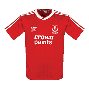 87-88 Liverpool Home Shirt - Grade 8