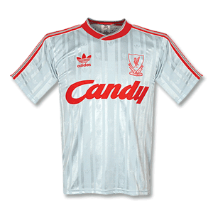Adidas 88-89 Liverpool Away Shirt - Grade 8