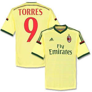 Adidas AC Milan 3rd Torres Shirt 2014 2015