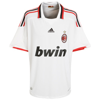 Adidas AC Milan Away Shirt 2009/10 with Beckham 32